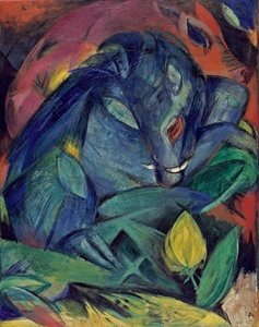 イノシシ 作： Franz Marc